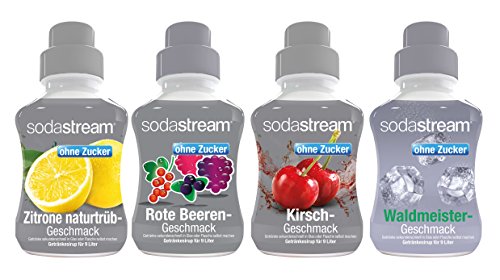 Sodastream Sirup zuckerfrei – Probierset (4×375 ml)